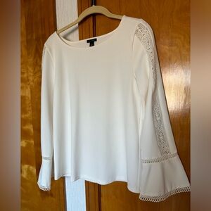 Ann Taylor cream blouse